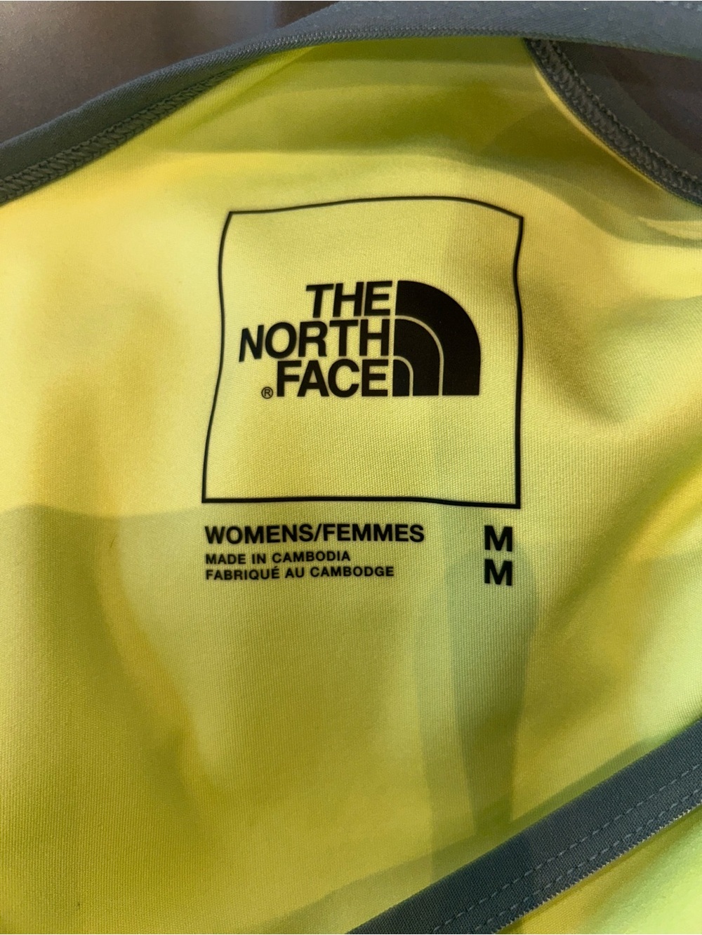 The North Face Active Tennis Dress Romper Skort Blue Green Ombré Women’s M - Picture 6 of 6